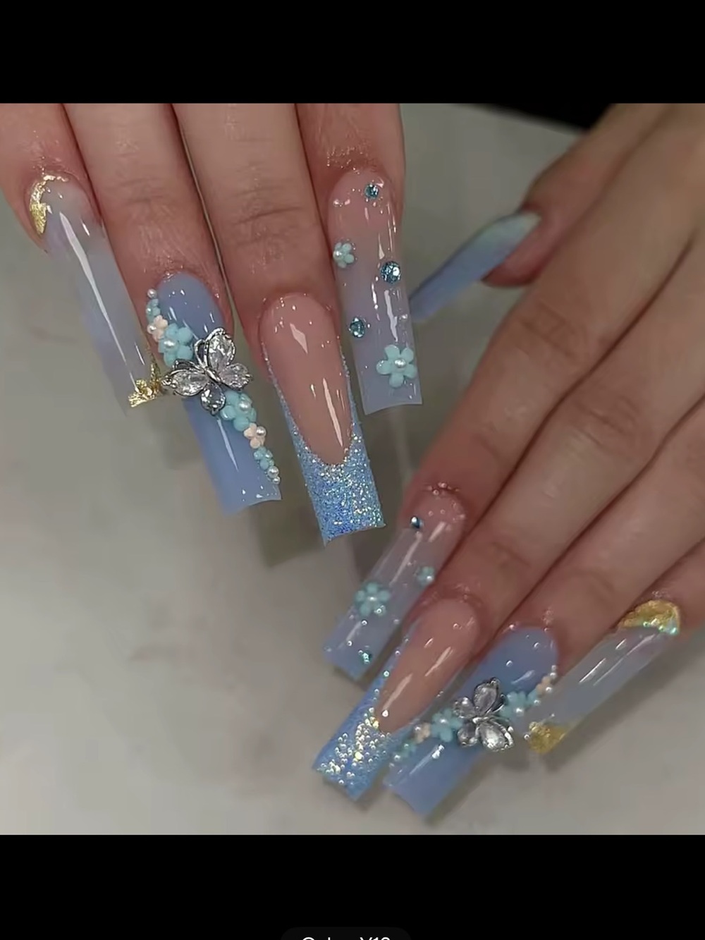 24 pcs nails natural delicate & comfortable reusable!